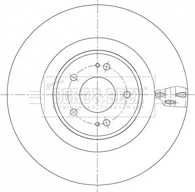 Brembo 09.A193.13 - Гальмівний диск autozip.com.ua