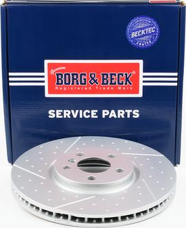 Borg & Beck BBD6232S - Гальмівний диск autozip.com.ua