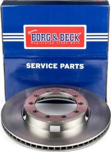 Borg & Beck BBD33054 - Гальмівний диск autozip.com.ua