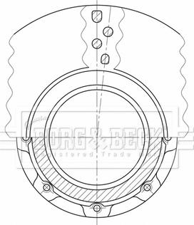 Borg & Beck BBD32634 - Гальмівний диск autozip.com.ua