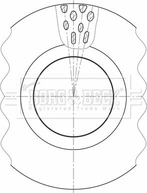 Borg & Beck BBD32635 - Гальмівний диск autozip.com.ua