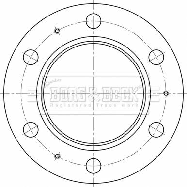 Borg & Beck BBD32636 - Гальмівний диск autozip.com.ua