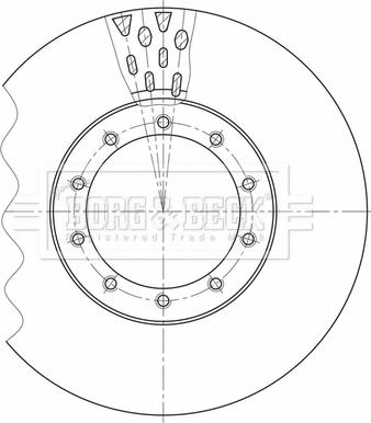 Borg & Beck BBD32627 - Гальмівний диск autozip.com.ua