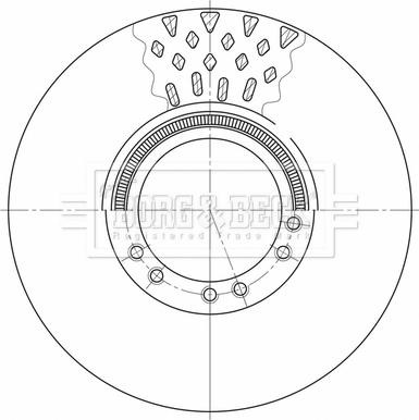 Borg & Beck BBD32781 - Гальмівний диск autozip.com.ua