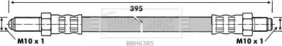 Borg & Beck BBH6385 - Гальмівний шланг autozip.com.ua