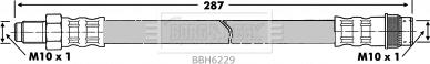 Borg & Beck BBH6229 - Гальмівний шланг autozip.com.ua