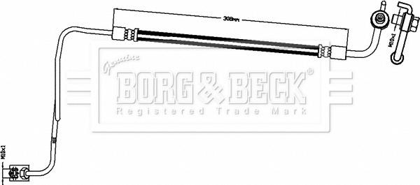 Borg & Beck BBH8494 - Гальмівний шланг autozip.com.ua