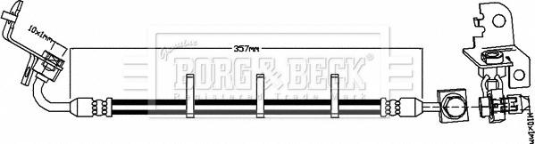 Borg & Beck BBH8565 - Гальмівний шланг autozip.com.ua