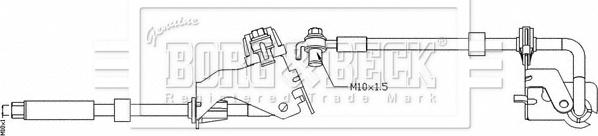Borg & Beck BBH8534 - Гальмівний шланг autozip.com.ua