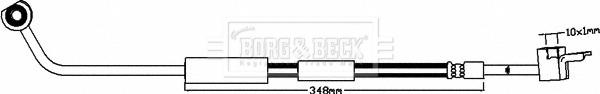 Borg & Beck BBH8070 - Гальмівний шланг autozip.com.ua