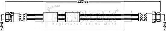 Borg & Beck BBH8825 - Гальмівний шланг autozip.com.ua