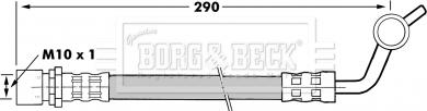 Borg & Beck BBH7286 - Гальмівний шланг autozip.com.ua