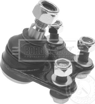 Borg & Beck BBJ5480 - Шарова опора, несучий / направляючий шарнір autozip.com.ua