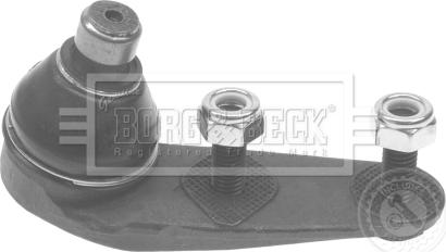 Borg & Beck BBJ5205 - Шарова опора, несучий / направляючий шарнір autozip.com.ua
