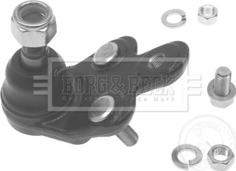 Borg & Beck BBJ5236 - Шарова опора, несучий / направляючий шарнір autozip.com.ua