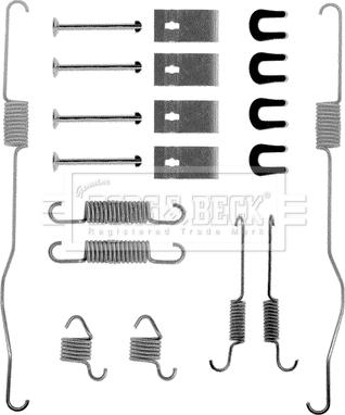 Borg & Beck BBK6016 - Комплектуючі, гальмівна система autozip.com.ua