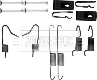 Borg & Beck BBK6167 - Комплектуючі, гальмівна система autozip.com.ua