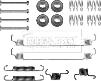 Borg & Beck BBK6171 - Комплектуючі, барабанний гальмівний механізм autozip.com.ua