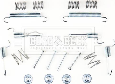 Borg & Beck BBK6304 - Комплектуючі, гальмівна система autozip.com.ua