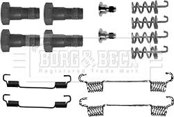 Borg & Beck BBK6248 - Комплектуючі, гальмівна система autozip.com.ua