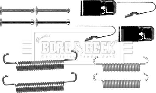 Borg & Beck BBK6213 - Комплектуючі, гальмівна система autozip.com.ua