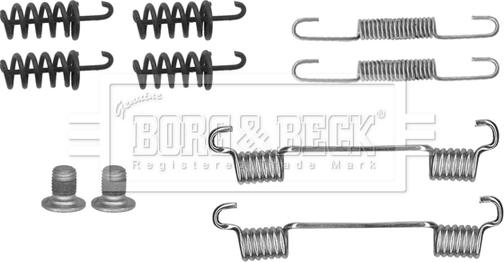 Borg & Beck BBK6284 - Комплектуючі, гальмівна система autozip.com.ua