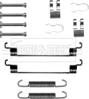 Borg & Beck BBK6221 - Комплектуючі, барабанний гальмівний механізм autozip.com.ua