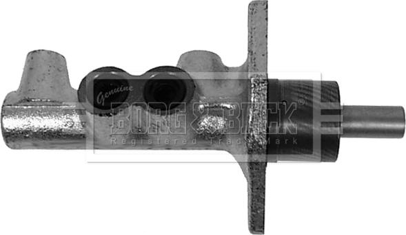 Borg & Beck BBM4209 - Головний гальмівний циліндр autozip.com.ua