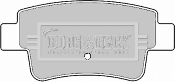 Borg & Beck BBP1946 - Гальмівні колодки, дискові гальма autozip.com.ua