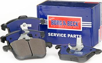 Borg & Beck BBP1942 - Гальмівні колодки, дискові гальма autozip.com.ua
