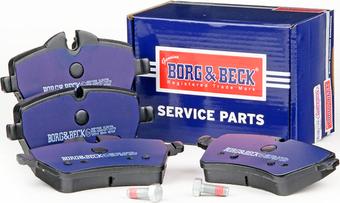 Borg & Beck BBP1988 - Гальмівні колодки, дискові гальма autozip.com.ua