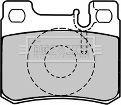 Borg & Beck BBP1495 - Гальмівні колодки, дискові гальма autozip.com.ua