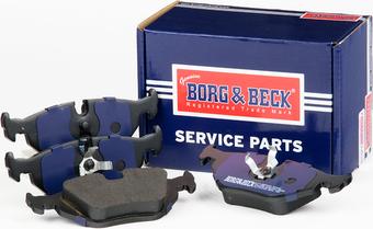 Borg & Beck BBP1493 - Гальмівні колодки, дискові гальма autozip.com.ua