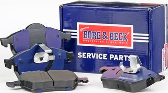 Borg & Beck BBP1444 - Гальмівні колодки, дискові гальма autozip.com.ua
