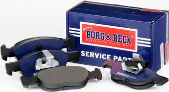 Borg & Beck BBP1441 - Гальмівні колодки, дискові гальма autozip.com.ua