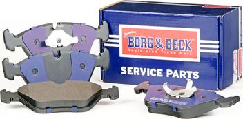 Borg & Beck BBP1460 - Гальмівні колодки, дискові гальма autozip.com.ua