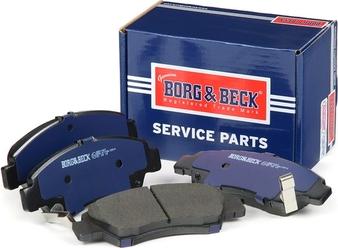 Borg & Beck BBP1467 - Гальмівні колодки, дискові гальма autozip.com.ua