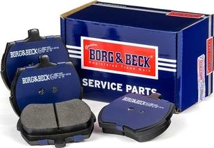 Borg & Beck BBP1409 - Гальмівні колодки, дискові гальма autozip.com.ua