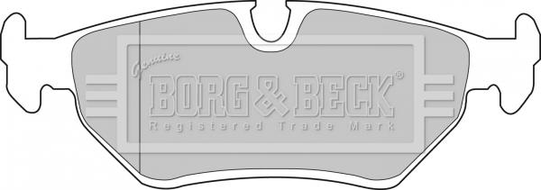 Borg & Beck BBP1556 - Гальмівні колодки, дискові гальма autozip.com.ua
