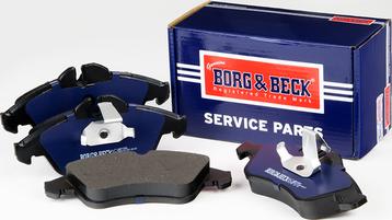 Borg & Beck BBP1588 - Гальмівні колодки, дискові гальма autozip.com.ua