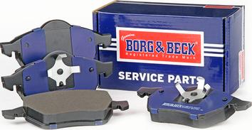 Borg & Beck BBP1575 - Гальмівні колодки, дискові гальма autozip.com.ua
