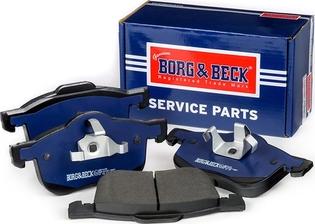 Borg & Beck BBP1695 - Гальмівні колодки, дискові гальма autozip.com.ua