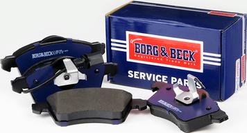 Borg & Beck BBP1692 - Гальмівні колодки, дискові гальма autozip.com.ua