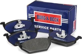 Borg & Beck BBP1619 - Гальмівні колодки, дискові гальма autozip.com.ua