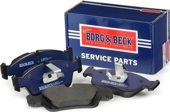 Borg & Beck BBP1627 - Гальмівні колодки, дискові гальма autozip.com.ua