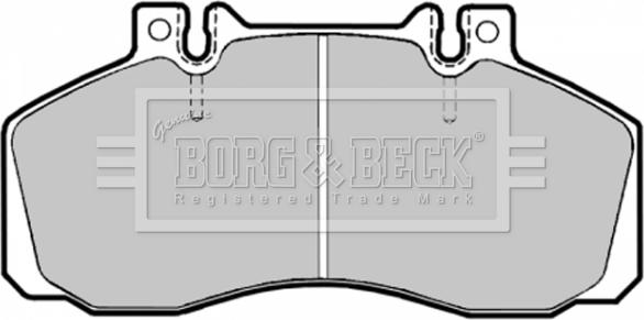 Borg & Beck BBP1121 - Гальмівні колодки, дискові гальма autozip.com.ua