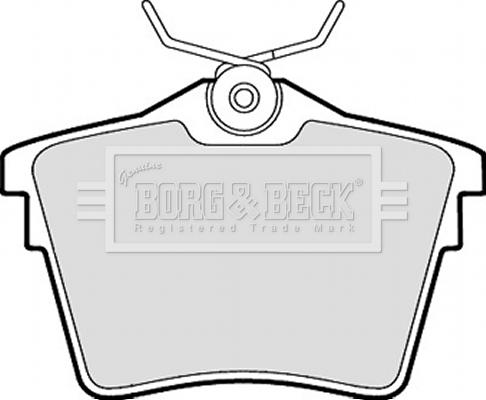 Borg & Beck BBP1899 - Гальмівні колодки, дискові гальма autozip.com.ua