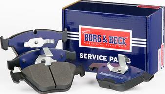 Borg & Beck BBP1894 - Гальмівні колодки, дискові гальма autozip.com.ua