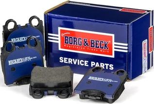 Borg & Beck BBP1849 - Гальмівні колодки, дискові гальма autozip.com.ua