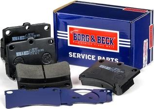 Borg & Beck BBP1847 - Гальмівні колодки, дискові гальма autozip.com.ua